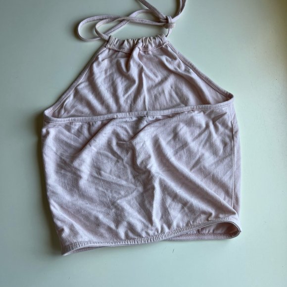 Brandy Melville Pink Halter Top - Picture 3 of 4